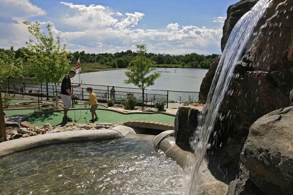 Santa Fe Course Waterfall