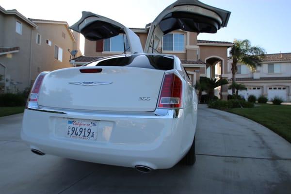 Chrysler 300 gull wing door now available in any vehicle.