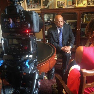 Interview with John Lewis for #espn #theundefeated