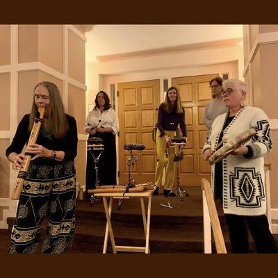 2022 Annual Concert-Pre-show:  Native American flute & hand drum and tongue drums