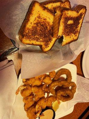 Shrimp and calamari basket