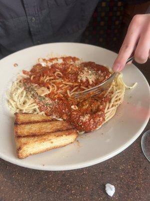 Spaghetti and Meatballs