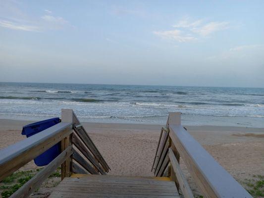 A view of the ocean near Bethune Beach