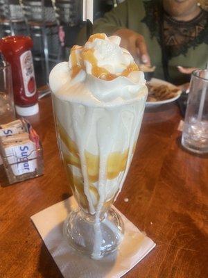 Adult Carmel Bourbon Milkshake