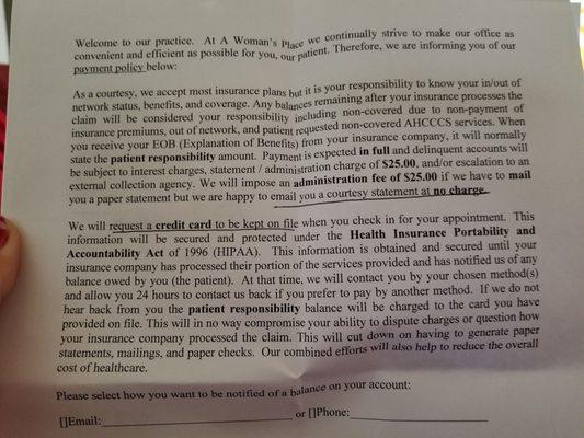 Billing practices are highly unorthodox, scream about how they're hurting for money, are ripe for fraud, and are NOT customer friendly.