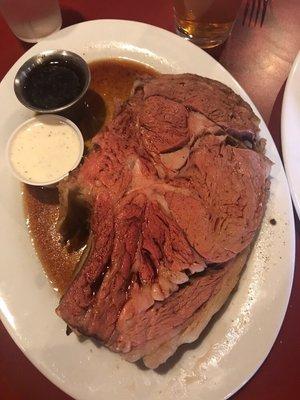 Needed a separate plate for the potato and extras.