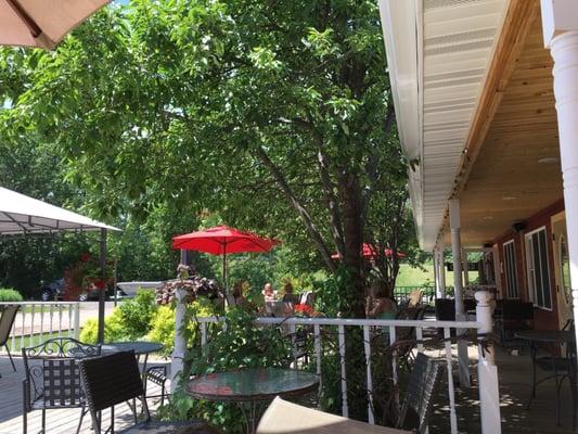 Awesome shaded patio