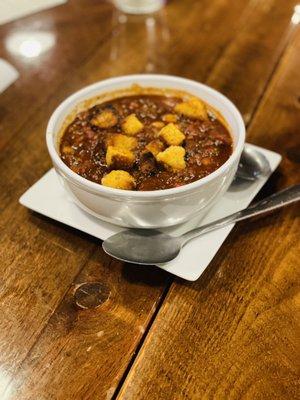 18 hour brisket chili!