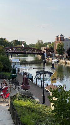 Erie Canal from patio