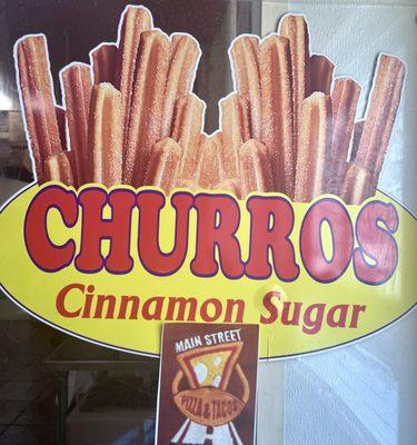 Cinnamon  sugar churros