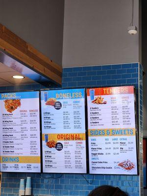 menu board