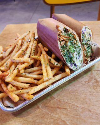 Street Cart Doner w/ Chicken and Fries