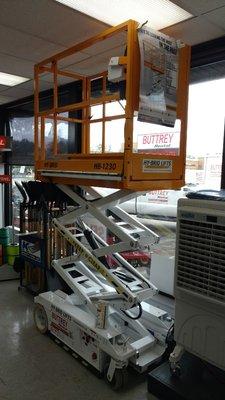 Compaq scissor lifts in stock for your rental needs