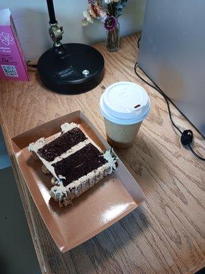 Coffee and espresso cake.