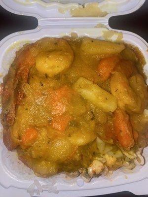 Curry Shrimp Meal