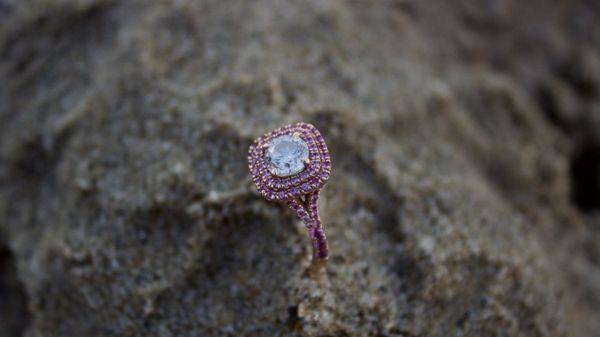 Custom engagement ring