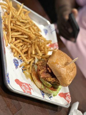 Hot Chicken Sandwich