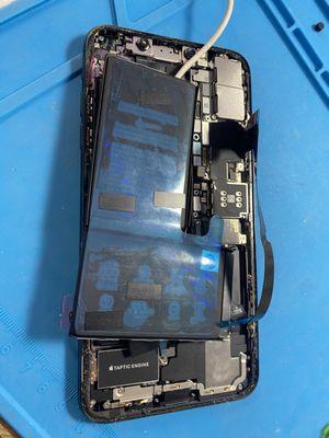 Battery replacement on iPhone