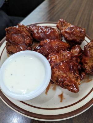 BBQ chicken wings