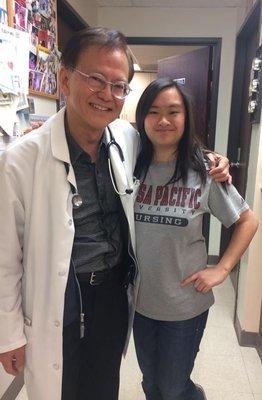 Dr. Lam and I