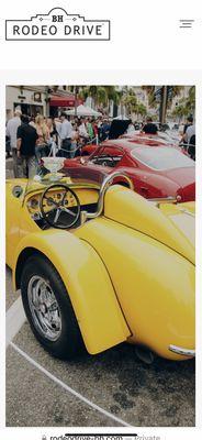 A FREE EVENT! The Rodeo Drive Concours 'Elegance returns on Father's Day in Beverly Hills on Sunday, June 19, 2022 for its 27th year.