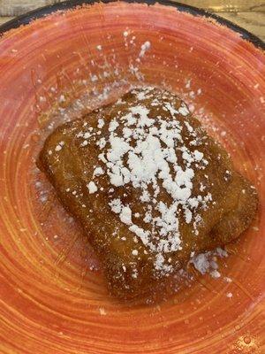 Cheesecake stuffed sopapilla