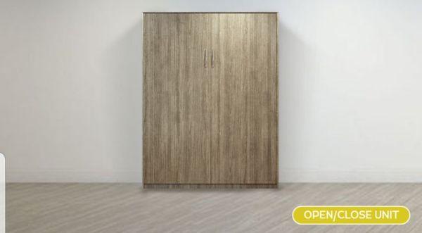 Murphy bed wood texture finish. 
Visit 
www.murphybedus.com 
For more information