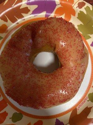 Spicy ghost pepper donut!!!