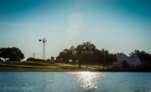 Hole #18 green