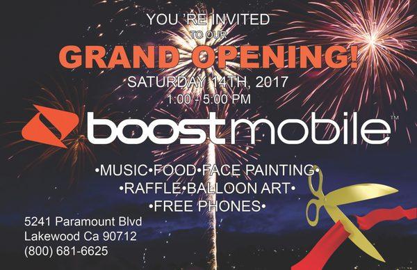 Come join us for our Grand Opening Sat 14th 2007 @ 1-5PM