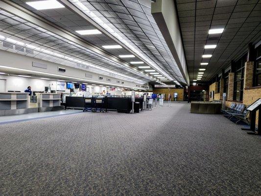 Check-in Area at CSP