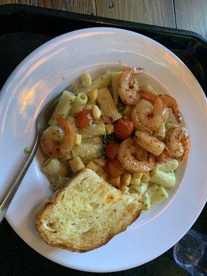 shrimp Pasta Meal Combo