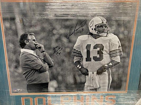 Dan Marino/ Don Shula signed 16x20 photo