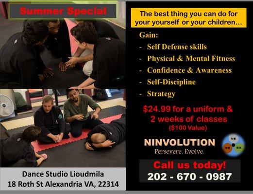 Take advantage of our Summer Special Offer!