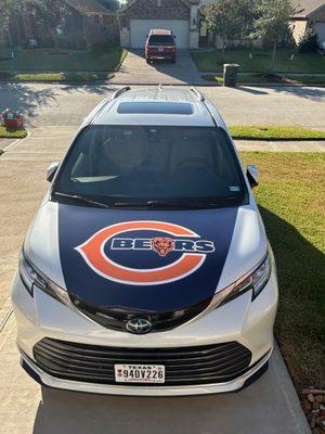 I am Chicago Bear fan and Chance surpassed my expectations! I will have Chance put Paint Protection Film for my XC90. He's 5 STARS!