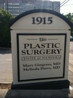 Street Sign - Plastic Surgery Center of Nashville, PLLC