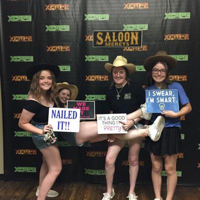 Saloon Secrets Escape Room at Xcape Room Warehouse Amarillo Tx