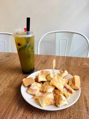 Kumquat Lemon Mojito & Toast (Milk & Sugar)