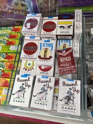 Rare find in 2022: candy cigarettes!