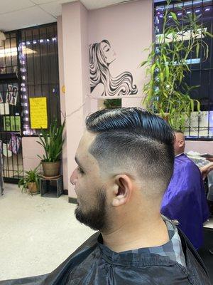 Mid fade