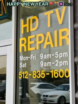 HD TV repair. The best place to get your TV fixed, by far!