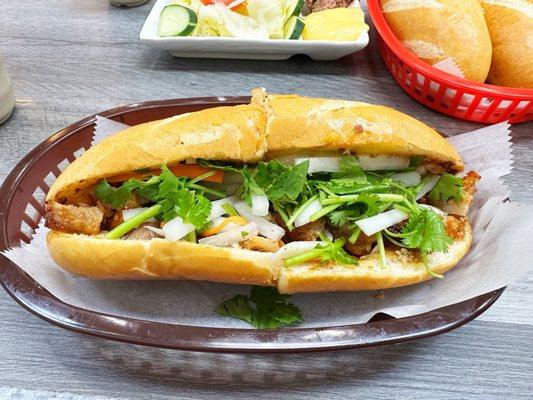 Banh Mi Heo Quay (Roasted Pork Sandwich)