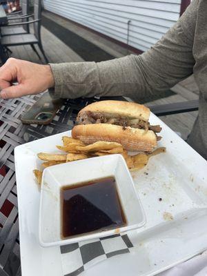 French Dip (half eaten lol)