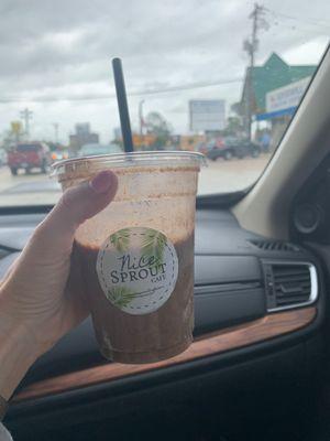 Cookies and cream shake