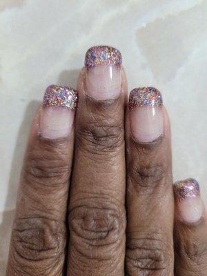 All my nails look like this, just horrible-right hand