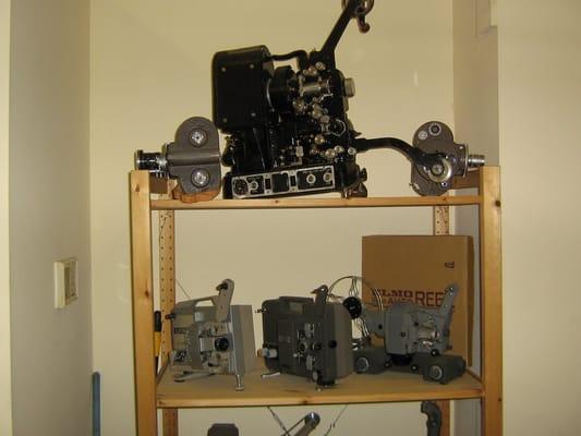 some of the cool old film artifacts in their store..seriously, it's a museum!