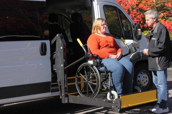 We provide comfortable door to door wheelchair transportation to and from medical services, doctor's appointments or personal events.