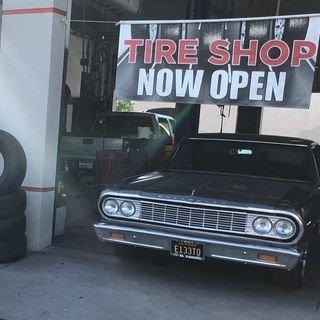 TIRE SHOP NOW OPEN