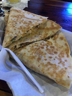 Chicken quesadilla - SO GOOD