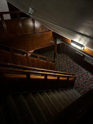 Someone died at the bottom of these stairs